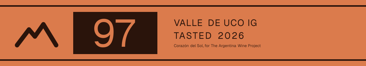 97 points, Valle de Uco IG