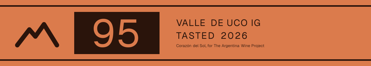 95 points, Valle de Uco IG