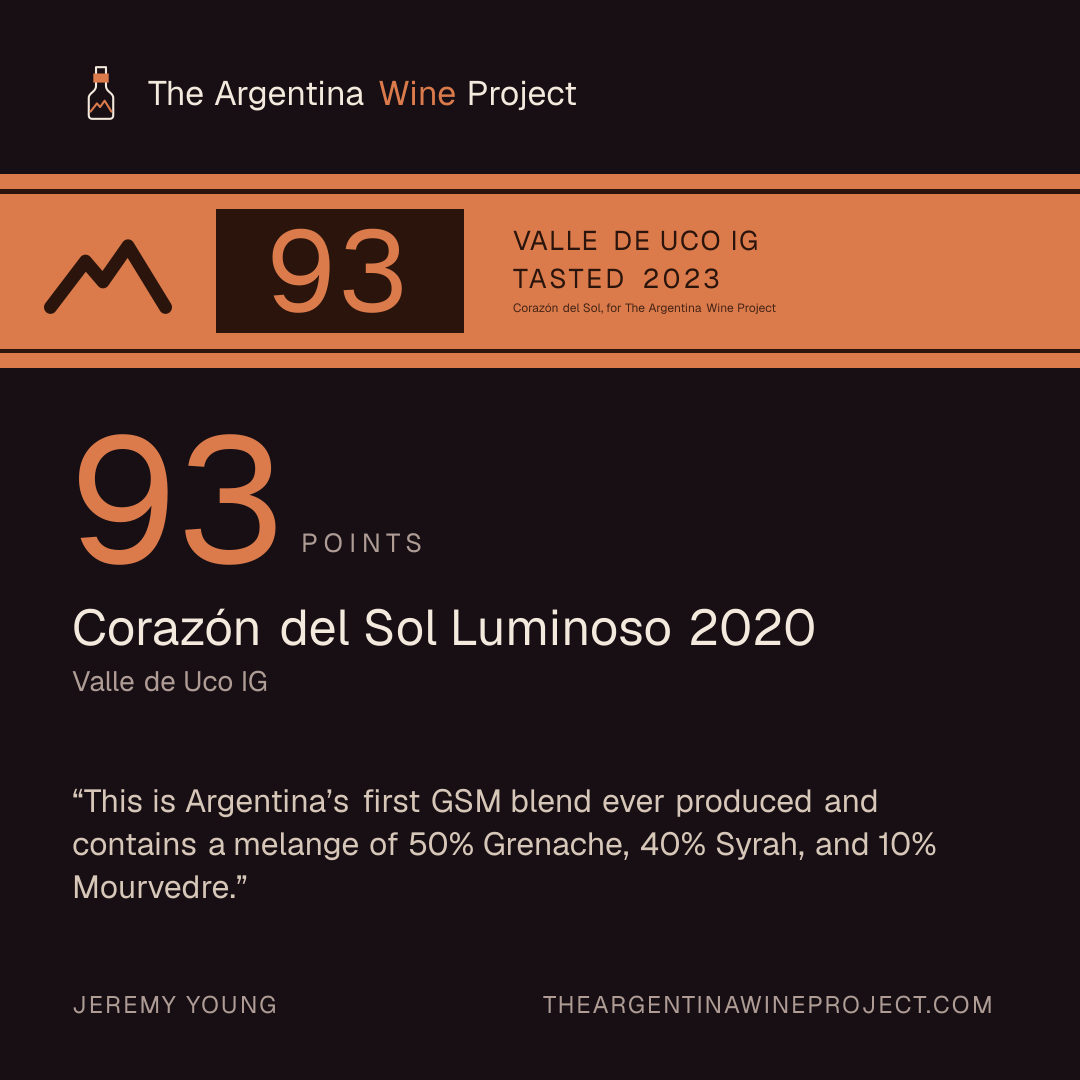 Square card for Corazón del Sol Luminoso 2020